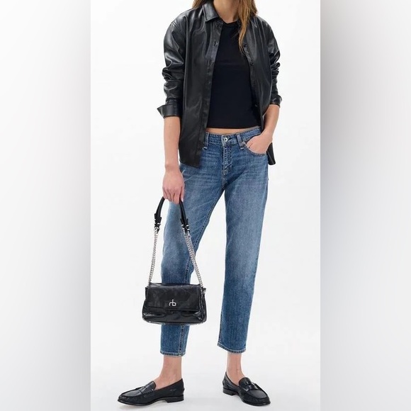 NWOT Rag & Bone Dre Low Rise Slim Boyfriend Jeans 30 - Picture 14 of 14